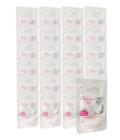 Dehner Premium Lovely Katzensnack Filets In Brühe Rückzugs-Ort