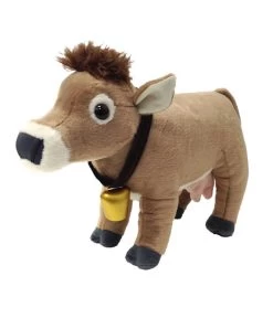 WILD REPUBLIC® Stofftier Wild Calls Alpenkuh Mit Glocke