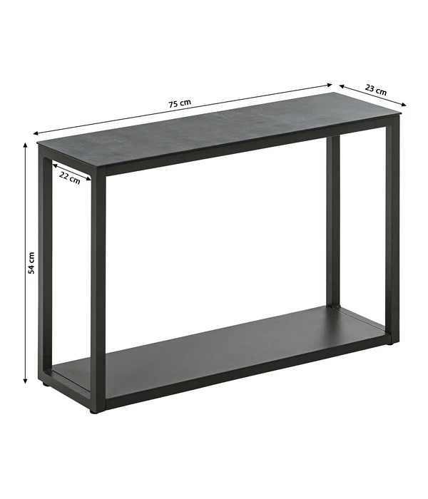 Dehner Beistelltisch Amsterdam, Ca. B75/H54/T23 Cm 6 Dehner Beistelltisch Amsterdam, Ca. B75/H54/T23 Cm – Bild 6