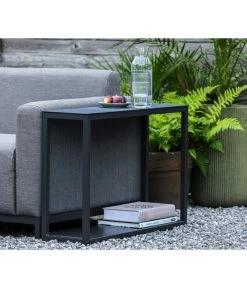 Dehner Beistelltisch Amsterdam, Ca. B75/H54/T23 Cm 11 Dehner Beistelltisch Amsterdam, Ca. B75/H54/T23 Cm -Gartenmöbelgeschäft 4498598 WE MO 001 DehnerBeistelltischAmsterdam