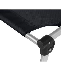 Siena Garden Dreibeinliege XXL, Ca. B69,5/H86/T209 Cm -Gartenmöbelgeschäft 5068853 WE DE 005 SienaGardenDreibeinleigeXXLSchwarz