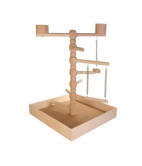 Trixie Holzspielplatz Für Vögel 1 Trixie Holzspielplatz Für Vögel