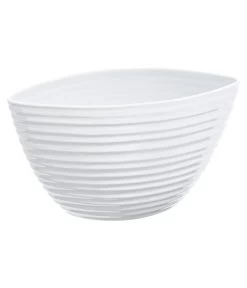 Dehner Keramik-Jardiniere Lustrinado, Oval, Ca. B32/H18/T15 Cm