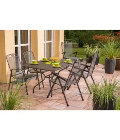 Royal Garden Streckmetall-Gartentisch, Ca. B145/H74/T90 Cm -Gartenmöbelgeschäft 5312822 WE MO 004 GruppeSavoy