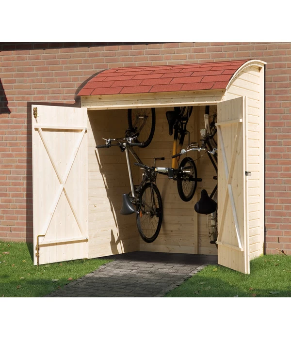 Weka Fahrradgarage, Ca. B171/H223/T138 Cm 1 Weka Fahrradgarage, Ca. B171/H223/T138 Cm