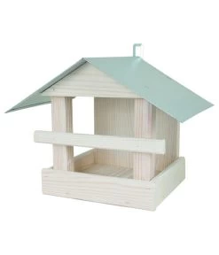 Siena Garden Vogelhaus Toulouse, Weiß/silber, Ca. B26/H21/T19 Cm