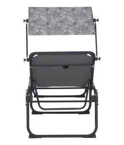 Siena Garden Campingliege Natura, Grau, Ca. B69/H43/T200 Cm -Gartenmöbelgeschäft 6602981 WE DE 002 CampingliegeNatura