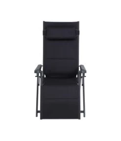 Siena Garden Camping Relaxstuhl XL Premium, Anthrazit