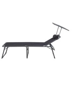 Siena Garden Campingliege Premium, Anthrazit, Ca. B69/H43/T200 Cm -Gartenmöbelgeschäft 6603047 WE FS 003 SienaGardenCampingliegePremiumAnthrazit