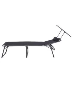 Siena Garden Campingliege Premium, Anthrazit, Ca. B69/H43/T200 Cm -Gartenmöbelgeschäft 6603047 WE FS 004 SienaGardenCampingliegePremiumAnthrazit