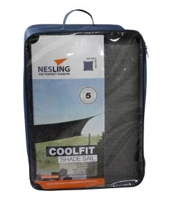 Nesling Sonnensegel Coolfit, Quadratisch, Ca. B500/T500 Cm -Gartenmöbelgeschäft 6605901 WE DE 001 NeslingSonnensegelCoolfit500x500Grau