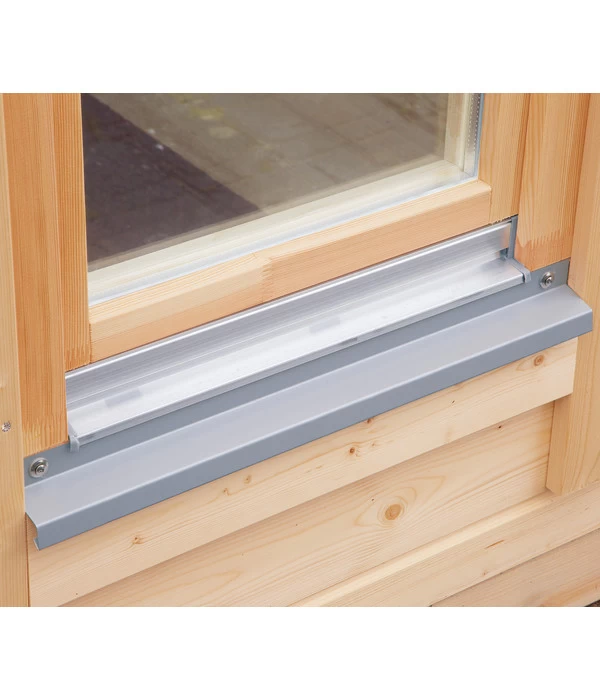 Wolff Finnhaus Gartenhaus Trondheim 70-D, Inkl. Seitendach Links 12 Wolff Finnhaus Gartenhaus Trondheim 70-D, Inkl. Seitendach Links – Bild 12