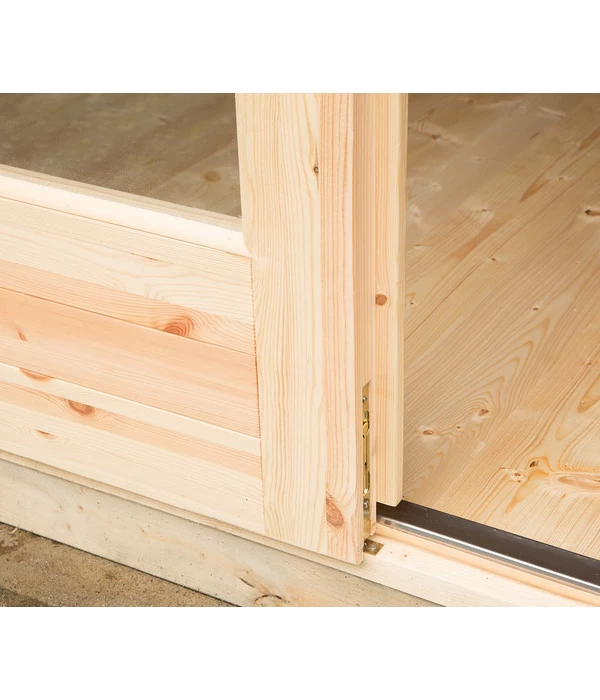 Wolff Finnhaus Gartenhaus Trondheim 70-D, Inkl. Seitendach Links 13 Wolff Finnhaus Gartenhaus Trondheim 70-D, Inkl. Seitendach Links – Bild 13