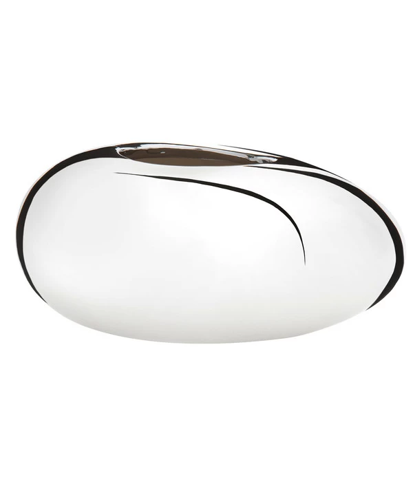 Scheurich Keramik-Übertopf Mirror Silver, Oval, Silber, Ca. B29/H14/T23 Cm 1 Scheurich Keramik-Übertopf Mirror Silver, Oval, Silber, Ca. B29/H14/T23 Cm