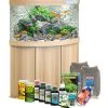 JUWEL® AQUARIUM Kombination Trigon 190 LED Inkl. Starter-Set, Ca. B98,5/H133/T70 Cm