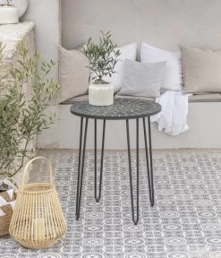 Dehner Mosaiktisch Madeleine, Ca. Ø60/H60 Cm -Gartenmöbelgeschäft 6666531 WE MO 002 DehnerMosaiktischMadeleineD60cm