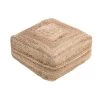 Dehner Pouf Lotta, Ca B50/H20/T50 Cm