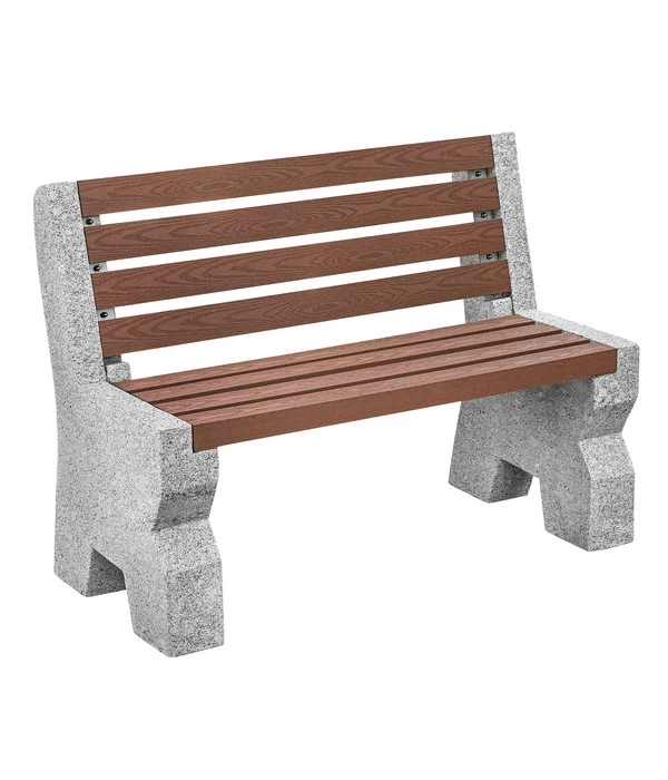 Dehner Granit-Gartenbank, 2-Sitzer, Ca. B114/H75/T52 Cm 1 Dehner Granit-Gartenbank, 2-Sitzer, Ca. B114/H75/T52 Cm