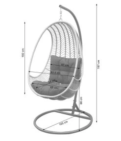 Dehner Hängesessel Venezia -Gartenmöbelgeschäft 6701205 WE BG 001 DehnerHaengesesselVenezia