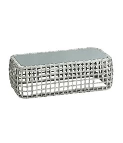 Dehner Flechtlounge Bali, 4-teilig -Gartenmöbelgeschäft 6705305 WE FS 003 LoungeBaliTischFinal