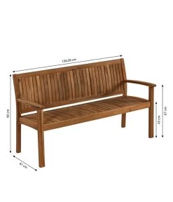 Dehner Gartenbank Valetta 11 Dehner Gartenbank Valetta -Gartenmöbelgeschäft 6708614 WE BG 001 BankValetta3er