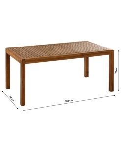 Dehner Gartentisch Lima, Ca. B160/H75/T90 Cm -Gartenmöbelgeschäft 6708713 WE BG 001 TischLima