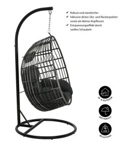 Dehner Hängesessel Maui -Gartenmöbelgeschäft 6751622 WE IG 001 HaengesesselMaui