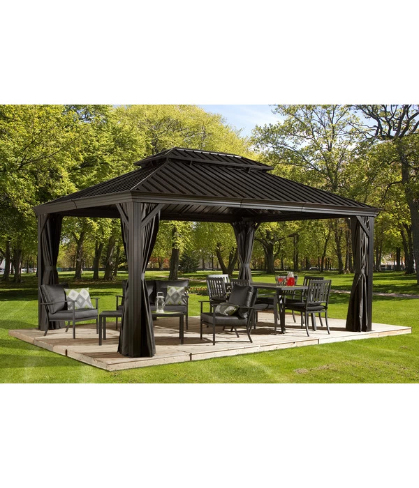 Sojag Vorhang-Set Messina 2 Sojag Vorhang-Set Messina – Bild 2