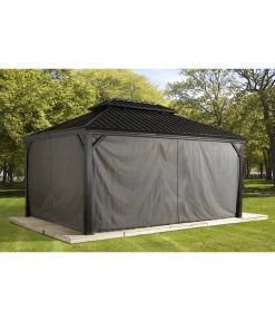 Sojag Vorhang-Set Messina 7 Sojag Vorhang-Set Messina -Gartenmöbelgeschäft 6752810 WE MO 002 VorhangSetMessina