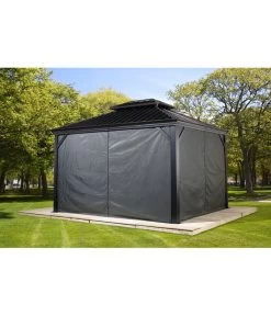 Sojag Vorhang-Set Messina 8 Sojag Vorhang-Set Messina -Gartenmöbelgeschäft 6752810 WE MO 003 VorhangSetMessina