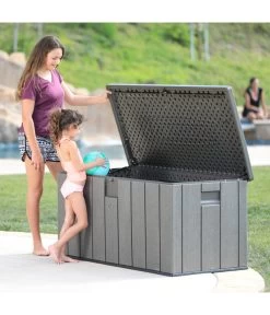 Lifetime Kissenbox Harmony, 570 L -Gartenmöbelgeschäft 6752950 WE MO 001 Kissenbox570LDunkelgrau