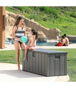 Lifetime Kissenbox Harmony, 570 L -Gartenmöbelgeschäft 6752950 WE MO 003 Kissenbox570LDunkelgrau