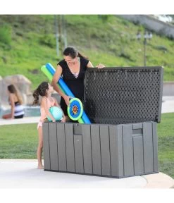 Lifetime Kissenbox Harmony, 570 L -Gartenmöbelgeschäft 6752950 WE MO 006 Kissenbox570LDunkelgrau