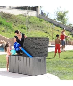 Lifetime Kissenbox Harmony, 570 L -Gartenmöbelgeschäft 6752950 WE MO 007 Kissenbox570LDunkelgrau