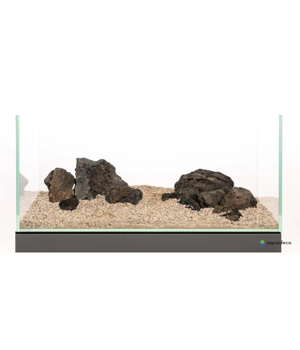 Aquadeco Aquariumdeko Set Schwarze Premium Lava 2 Aquadeco Aquariumdeko Set Schwarze Premium Lava – Bild 2