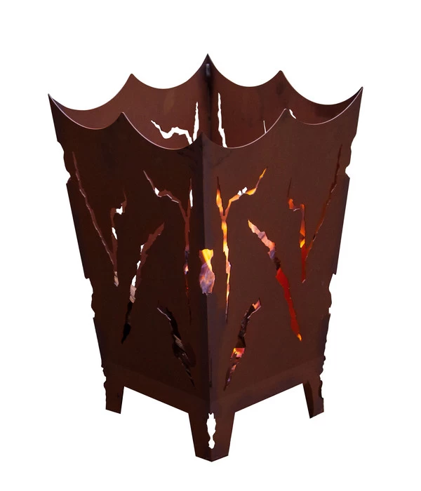 Ferrum Metall-Feuerkorb Mystik, Ca. Ø40/H64 Cm 1 Ferrum Metall-Feuerkorb Mystik, Ca. Ø40/H64 Cm