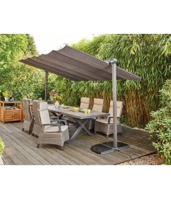 Siena Garden Sonnensegel Enna, Rechteckig, Ca. B350/H220/T250 Cm -Gartenmöbelgeschäft 6776389 WE MO 002 SONNENSEGEL ENNA 350X250