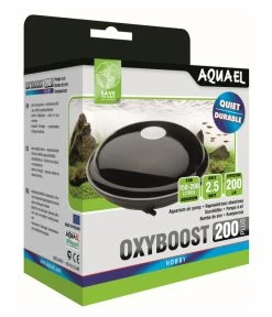 AQUAEL Aquarium Membranpumpe Oxyboost AP-200 Plus