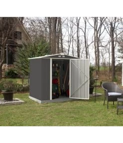 Spacemaker Metallgerätehaus -Gartenmöbelgeschäft 6820096 WE MO 002 50NorthGeraetehaus