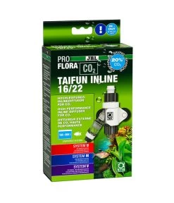 JBL PROFLORA CO2 Diffusor Taifun Inline 16/22, 160-600 L