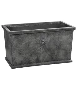 Neue Veröffentlichungen 1 Dehner Leichtbeton-Kasten Windsor, Rechteckig, Grau