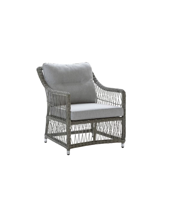 Dehner Geflechtlounge Santos, 4-teilig 3 Dehner Geflechtlounge Santos, 4-teilig – Bild 3