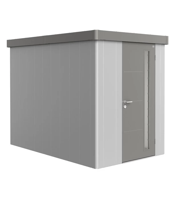 Biohort Gerätehaus Neo 3A, Silber/quarzgrau 1 Biohort Gerätehaus Neo 3A, Silber/quarzgrau