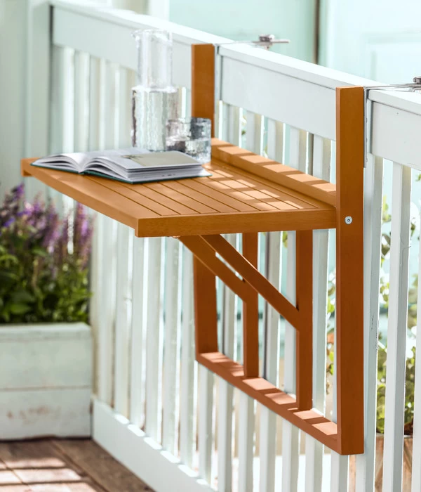 Dehner Balkonhängetisch, Ca. B90/H65/T41,7 Cm 3 Dehner Balkonhängetisch, Ca. B90/H65/T41,7 Cm – Bild 3