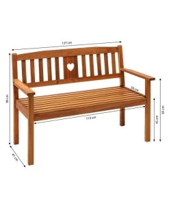 Dehner Bank Heart 5 Dehner Bank Heart -Gartenmöbelgeschäft 6897763 WE BG 001 2SitzerBankHeart