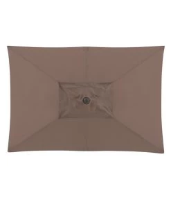 Doppler Sonnenschirm Aluwood Ultra, Rechteckig, Ca. B210/T140 Cm 10 Doppler Sonnenschirm Aluwood Ultra, Rechteckig, Ca. B210/T140 Cm -Gartenmöbelgeschäft 6910426 WE DE 002 AluWoodAutoTiltUltra210x140Greige