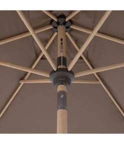 Doppler Sonnenschirm Aluwood Ultra, Rechteckig, Ca. B210/T140 Cm 11 Doppler Sonnenschirm Aluwood Ultra, Rechteckig, Ca. B210/T140 Cm -Gartenmöbelgeschäft 6910426 WE DE 003 AluWoodAutoTiltUltra210x140Greige