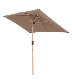 Doppler Sonnenschirm Aluwood Ultra, Rechteckig, Ca. B210/T140 Cm 8 Doppler Sonnenschirm Aluwood Ultra, Rechteckig, Ca. B210/T140 Cm -Gartenmöbelgeschäft 6910426 WE FS 005 AluWoodAutoTiltUltra210x140Greige