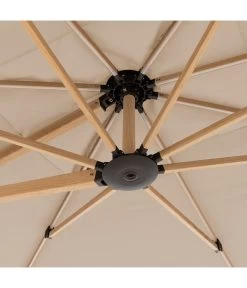 Doppler Pendelschirm Aluwood XL, Rechteckig, Ca. B400/T300 Cm 31 Doppler Pendelschirm Aluwood XL, Rechteckig, Ca. B400/T300 Cm -Gartenmöbelgeschäft 6910533 WE DE 005 PendelschirmAluWoodXL400x300Esche