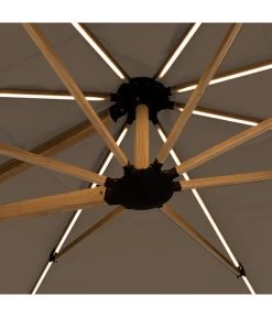 Doppler Pendelschirm Aluwood XL, Rechteckig, Ca. B400/T300 Cm 32 Doppler Pendelschirm Aluwood XL, Rechteckig, Ca. B400/T300 Cm -Gartenmöbelgeschäft 6910533 WE DE 006 PendelschirmAluWoodXL400x300Esche